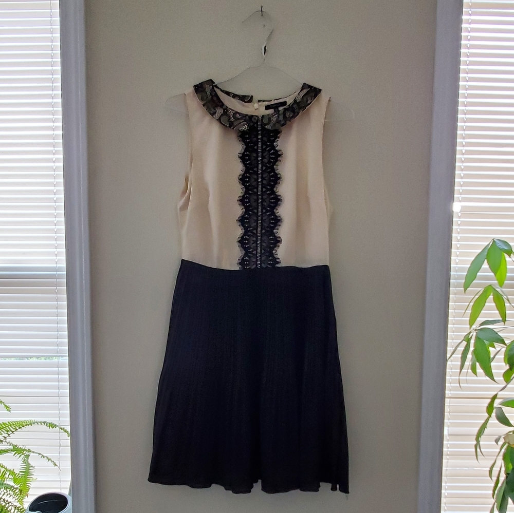 Pleated, Mini Dress